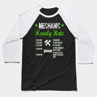 mechanic gift father's day Baseball T-Shirt